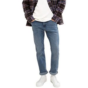 TOM TAILOR Uomini Josh Regular Slim Jeans 1034661, 10119 - Used Mid Stone Blue Denim, 29W / 32L
