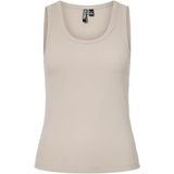 Pcmay - Geribd Tanktop - Mouwloos - Nauwsluitend
