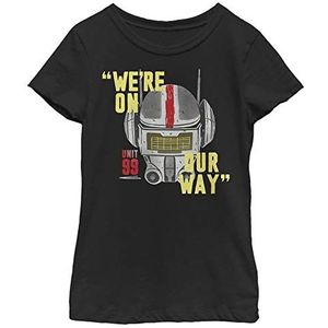 Star Wars Our Way Batch T-shirt voor kinderen, uniseks, zwart, S