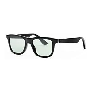 Wicue VR-2002 E-Classic zonnebril, directe fotochromatische glazen, gepolariseerd, klassiek design, uniseks, nylon frame, comfortabel en duurzaam, zonder batterijen - zwart