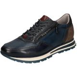 bugatti - 331-ag809 - Lage Schoenen - Donkerblauw - Echt Leer