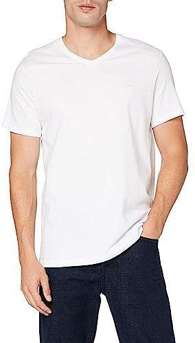 HUGO BOSS Comfort T-shirts relaxed fit (2-pack) - heren T-shirts V-hals - wit