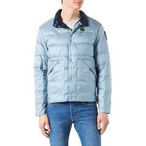 Blauer Kort gevoerd donsjack, 838 lichtblauw, M, voor heren, 838 Poederblauw, M