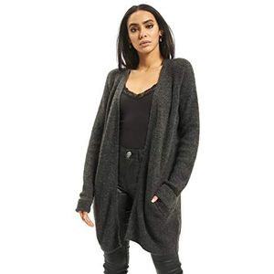 PIECES Dames Pcellen Ls Long Knit Cardigan Noos Vest