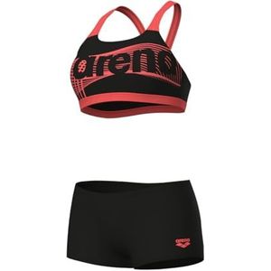 ARENA Women's Wake Bikini Energy Back Two Piece Zwempak Dames (1 stuk)