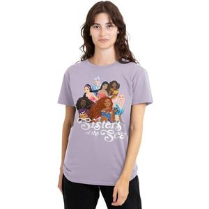 The Little Mermaid Zusters van de zee met Ariel dames T-shirt, lavendar, medium, Lavendel, M