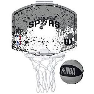Wilson Mini basketbalkorf NBA Team Mini Hoop, SAN ANTONIO SPURS, kunststof