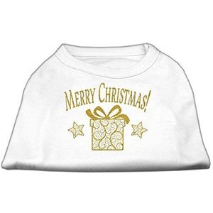 Mirage Huisdier Producten Gouden Kerstmis Present Hond Shirt_P