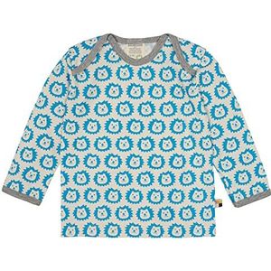 loud + proud Uniseks kindershirt met lange mouwen, GOTS-gecertificeerd, Made in Germany Shirt, Aqua, 86/92