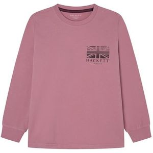 Hackett London Hackett Ujk T-shirt voor jongens, Roze (Roze), 2 jaar