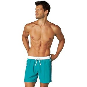 LVB boxershorts voor heren, sneldrogend, Aqua Groen, S