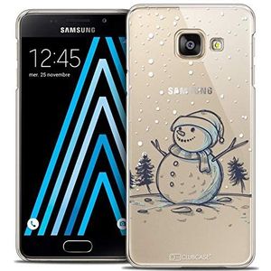 Beschermhoes voor Samsung Galaxy A3 2016 Ultradun Kerstmis 2016 Sneeuwman