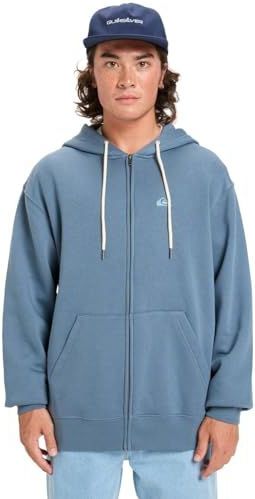 Quiksilver - Salt Water - Sweatshirt - Blauw - Met Rits - 2XL Man