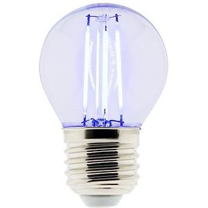 Lamp LED Deko Filament Blauw 3 W E27 kogel