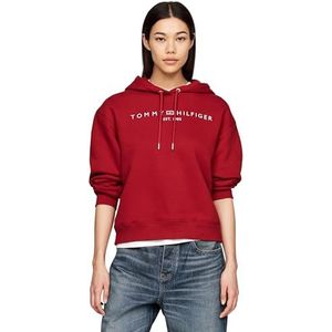 Rode tommy hilfiger trui dames hotsell