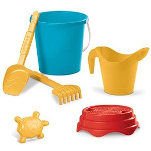 Mondo Toys Unicolor 18904 Bucket Set, zeeset Renew Toys met emmer, schep, hark, vorm, gieter inclusief