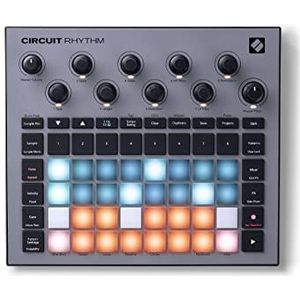 Novation Circuit Rhythm: Sampler en groovebox met acht sample tracks voor het maken en uitvoeren van beats