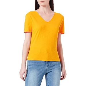 United Colors of Benetton Dames T-shirt met korte mouwen, Arancione 0l0, S