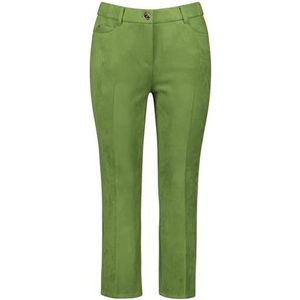 Samoon Casual broek voor dames, Woodbine Green, 44 Grote maten