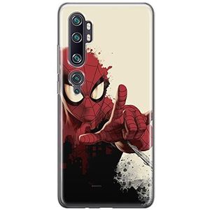 ERT GROUP mobiel telefoonhoesje voor Xiaomi MI NOTE 10 / MI NOTE 10 PRO origineel en officieel erkend Marvel patroon Spider Man 006, hoesje is gemaakt van TPU