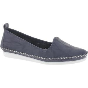 Andrea Conti dames slipper, Astralblauw, 37 EU