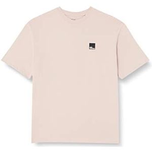 Jack Wolfskin Eschenheimer T-shirt, kleur rookroze, maat XL uniseks, rookchroom., XL