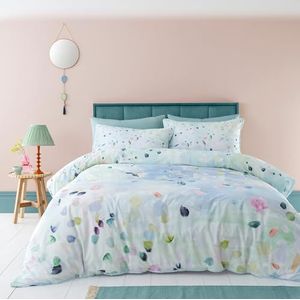 Appletree Stijl - Alfresco - 100% katoenen dekbedovertrekset - super kingsize bedmaat in eendenei