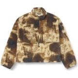 THE NORTH FACE Dames Extreme Pile 2 sweatshirt, Gravel TNF Bleach Dye P, XS