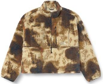 THE NORTH FACE Dames Extreme Pile 2 sweatshirt, Gravel TNF Bleach Dye P, XS