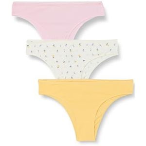 Dagi Multicolor Fashion Gebreide Braziliaanse Regular Waist Supreme Braziliaans Multicolor, 2XL, Meerkleurig, XXL