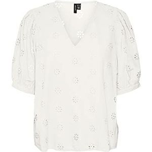 VERO MODA Damestop, wit (snow white), S