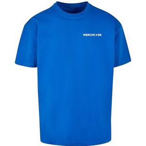 Merchcode Heren T-shirt 100% katoen kobaltblauw XXL, cobalt blue, XXL