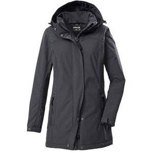 Killtec - GW 36 - Softshell Jack - Dames - Waterdicht - Afneembare Capuchon