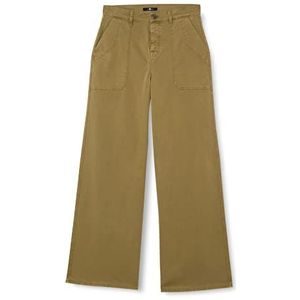 7 For All Mankind Utility Zoey Luxe Surplus Pants, voor dames, groen, normaal