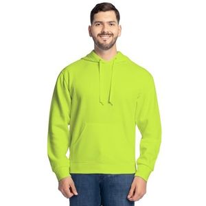 Fruit of the Loom Eversoft fleece hoodies voor heren, vochtafvoerend en ademend, pullover met capuchon, L