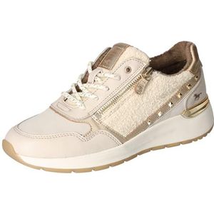 Mustang Dames 1487-302 sneakers, ivoor, 36 EU, ivoor, 36 EU