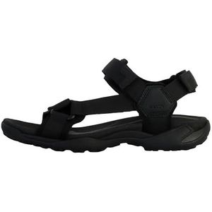 Geox Heren U TERRENO + Grip A Sport Sandaal, Zwart, 45 EU, zwart, 45 EU