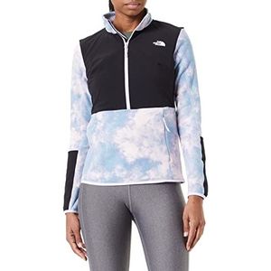 THE NORTH FACE Diablo Sweatshirt Lavender Fog Glacier Dye Print-TNF Black XL