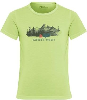 Jack Wolfskin - HIKING GRAPHIC T - T-shirt - PRINT-coolmatcha - 100% Polyester - Ademend
