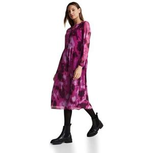 Street One Dames midi-jurk bedrukt, Meerkleurig, 36