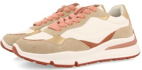 GIOSEPPO IBRANY - Damessneakers - Baksteenkleur - Materiaal: Weefsel