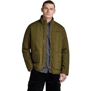 G-STAR RAW Liner Overshirts voor heren, groen (dark olive D23659-4481-C744), M