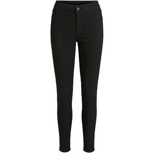 Vila Vijeggy Ana Rw Jegging Blk-Noos Jeans voor dames, zwart denim, (XS) W x 30L