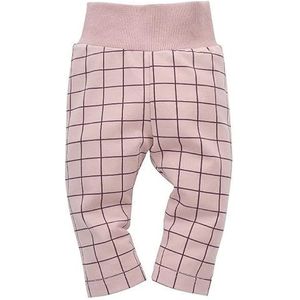 Pinokio Baby Leggings Romantic, 95% katoen, 5% elastaan, roze, geruite meisjes maat 62-122 (80)