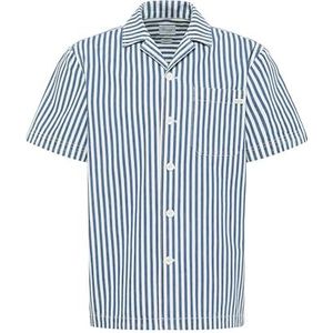 Stijl Vakantie, Indigo Stripe 12612, L
