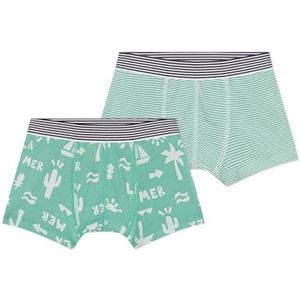 Petit Bateau Boxershorts (2 stuks) voor jongens, Variant 1:, 24 Maanden