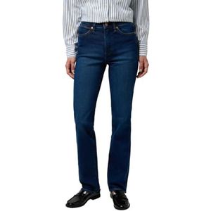 Wrangler - Straight Fit - Spijkerbroek - Middenblauw