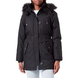 ONLY Onliris Fur Winter Parka Cc 2023 Otw mantel dames, Black/Detail:BLACK FUR, XS
