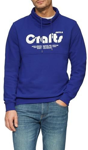 Sweatshirt - Herensweatshirt - Met Opvallende Print - Normale Pasvorm - Katoenmix