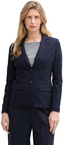 Tom Tailor - Casual Fitted Shape - Jas - Blauw